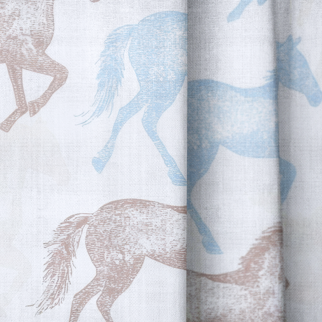 Hold Your Horses - Drapery — close up