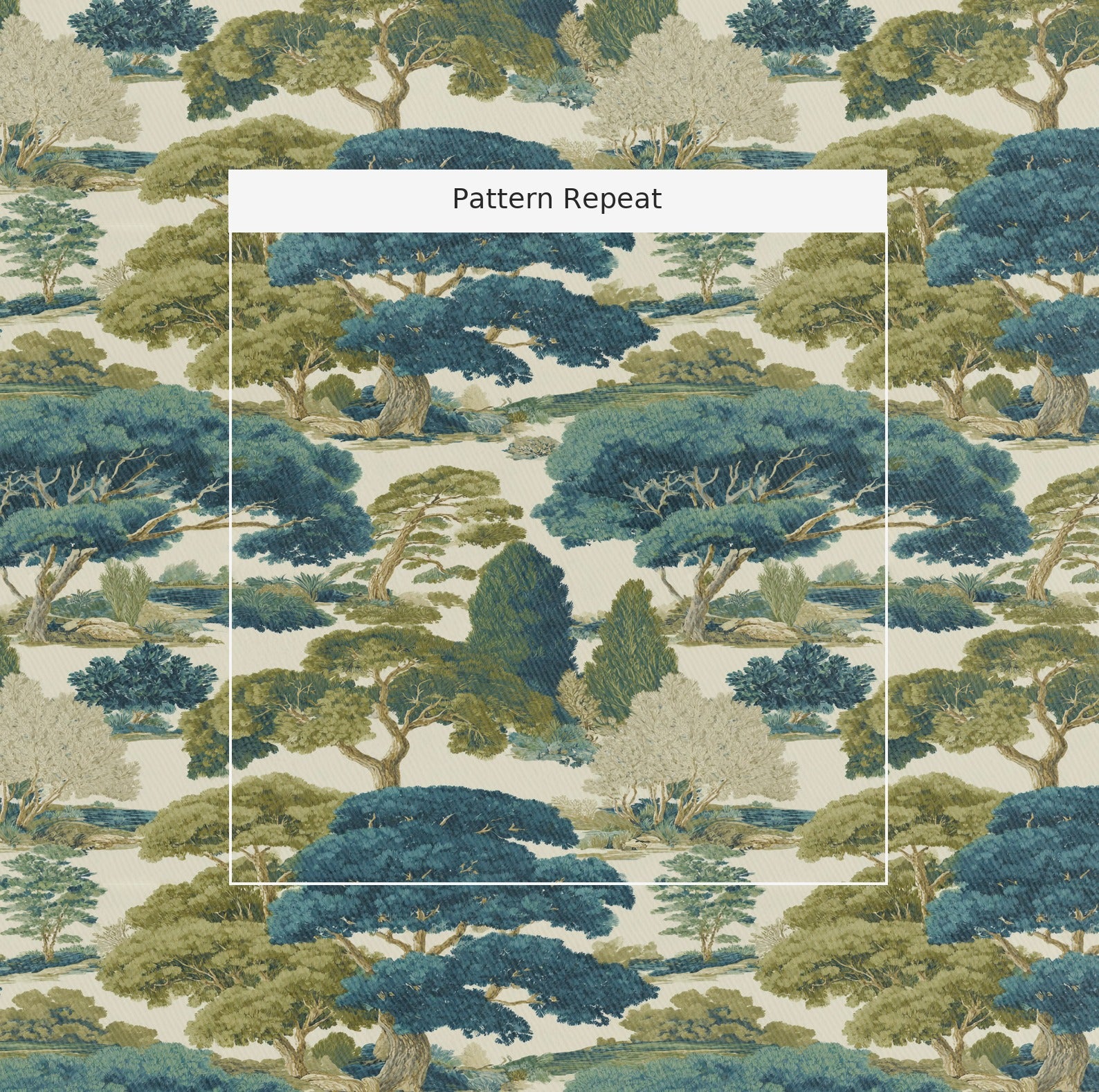 Windsor Fabric by the Yard — pattern repeat