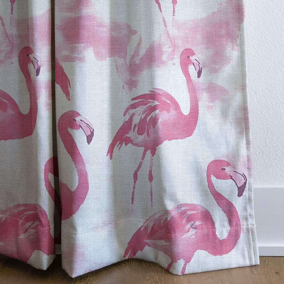 Tropical Paradise - Drapery — corner closeup