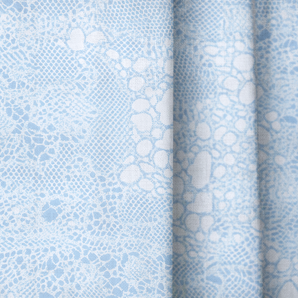 Sapphire Snake - Drapery — close up