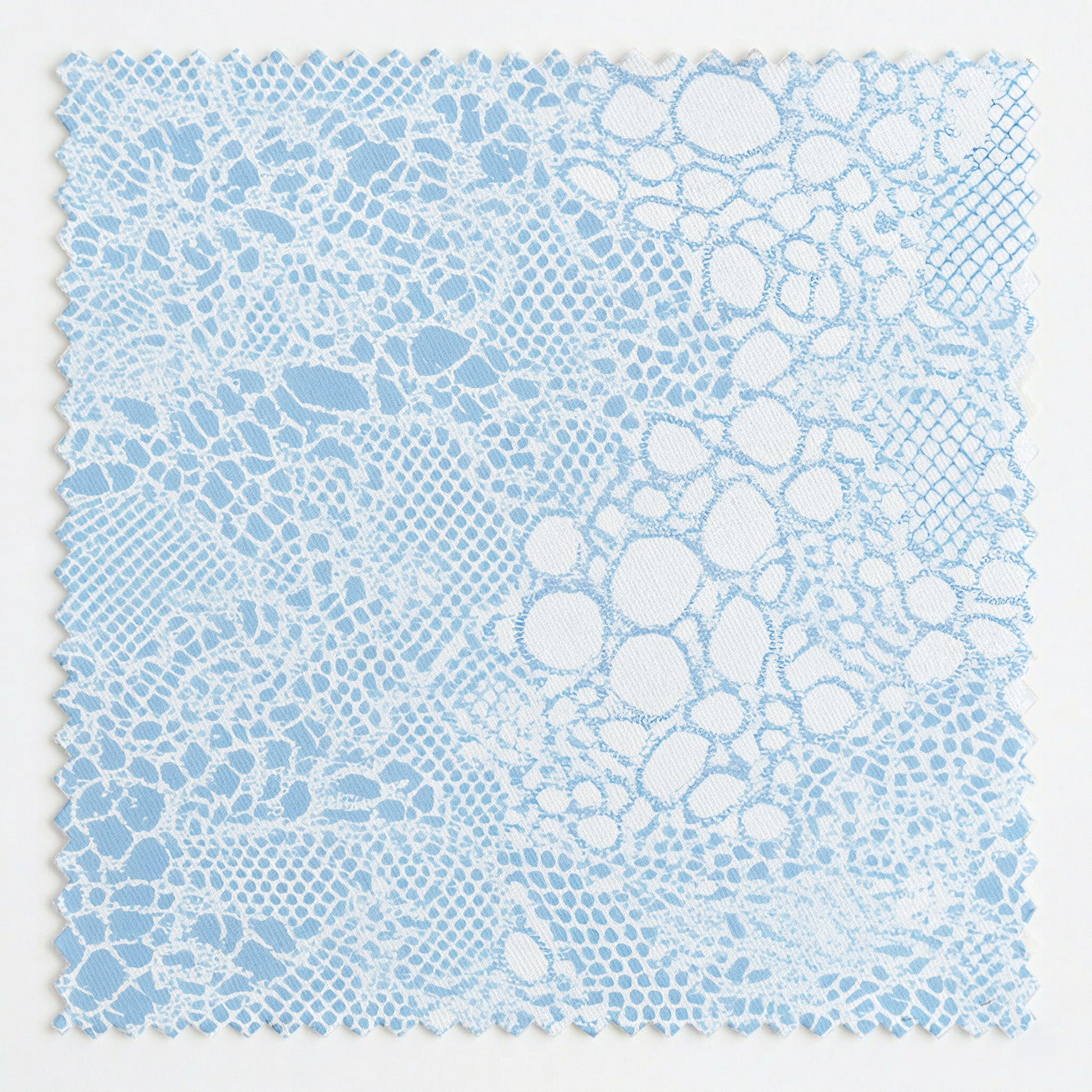 Sapphire Snake Fabric by the Yard