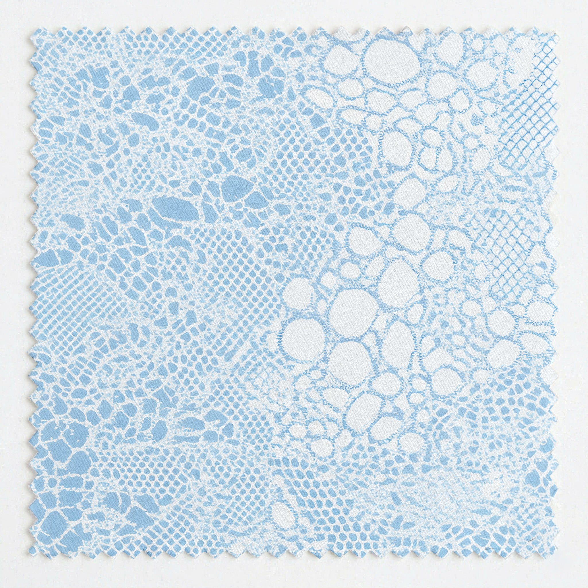 Sapphire Snake Fabric by the Yard
