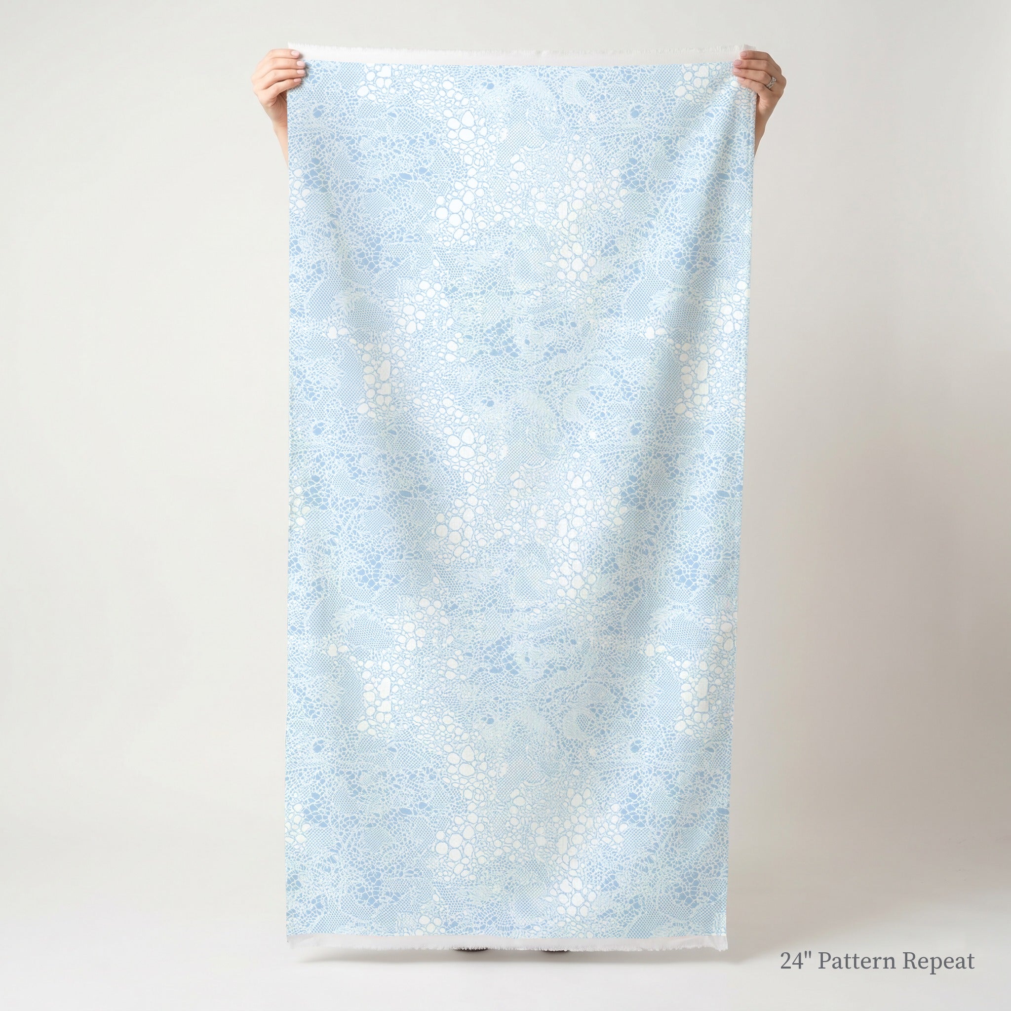 Sapphire Snake Fabric by the Yard