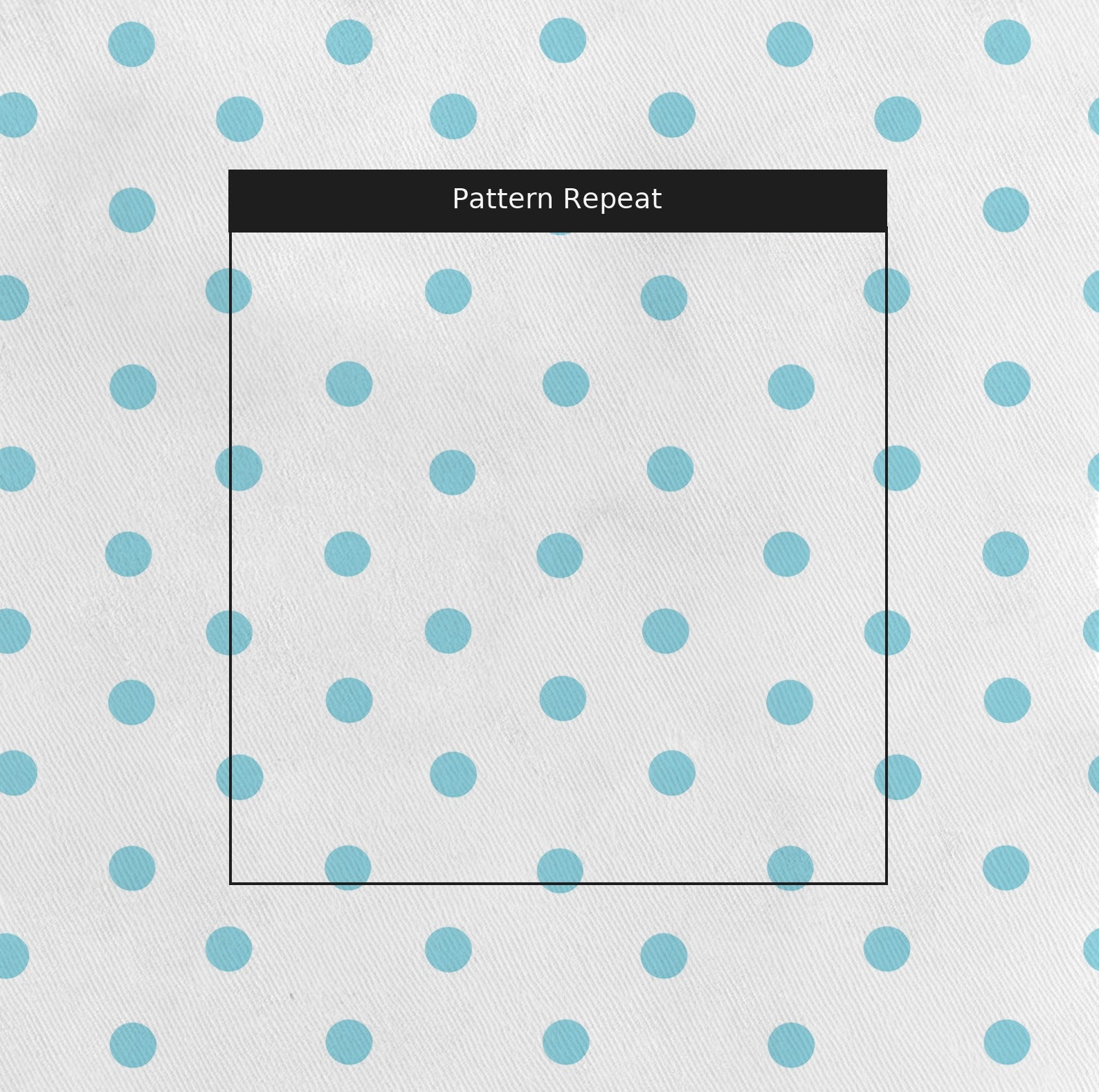 Blue Hannah Fabric by the Yard — pattern repeat