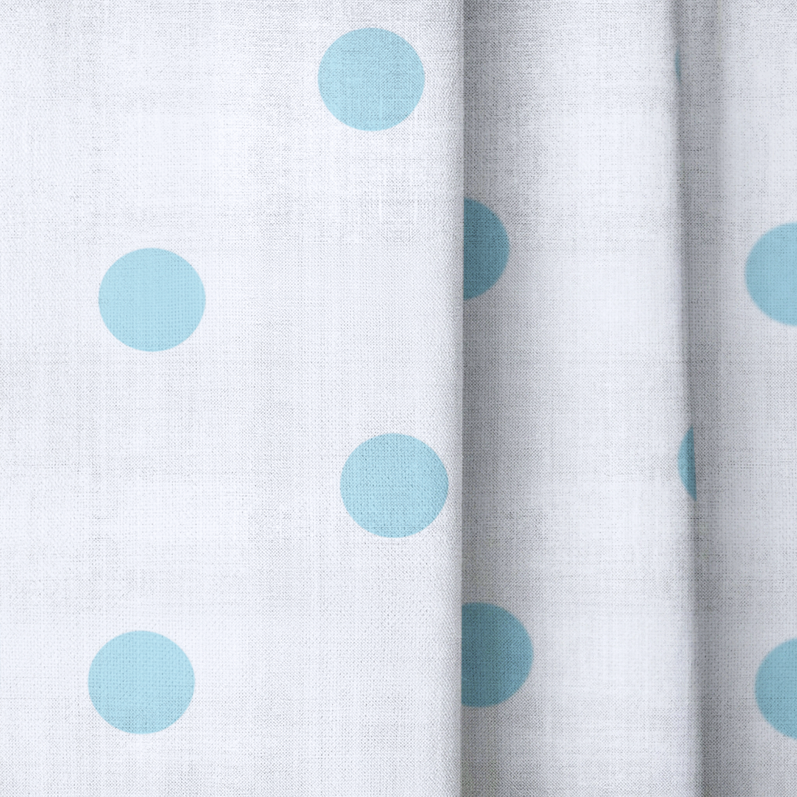 Blue Hannah - Drapery — close up