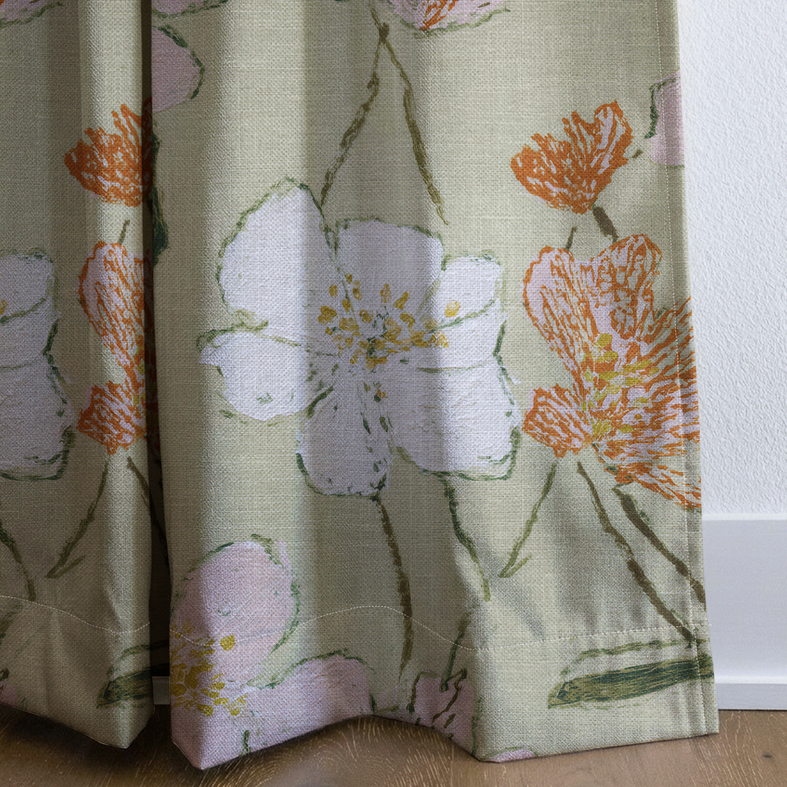 Lavinia - Drapery — corner closeup