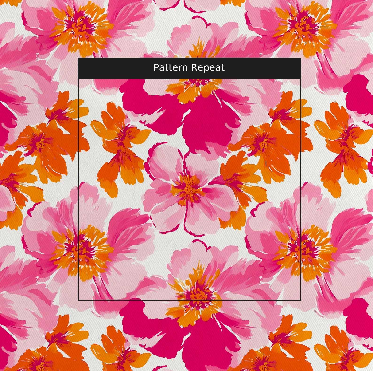 Maya Fabric by the Yard — pattern repeat