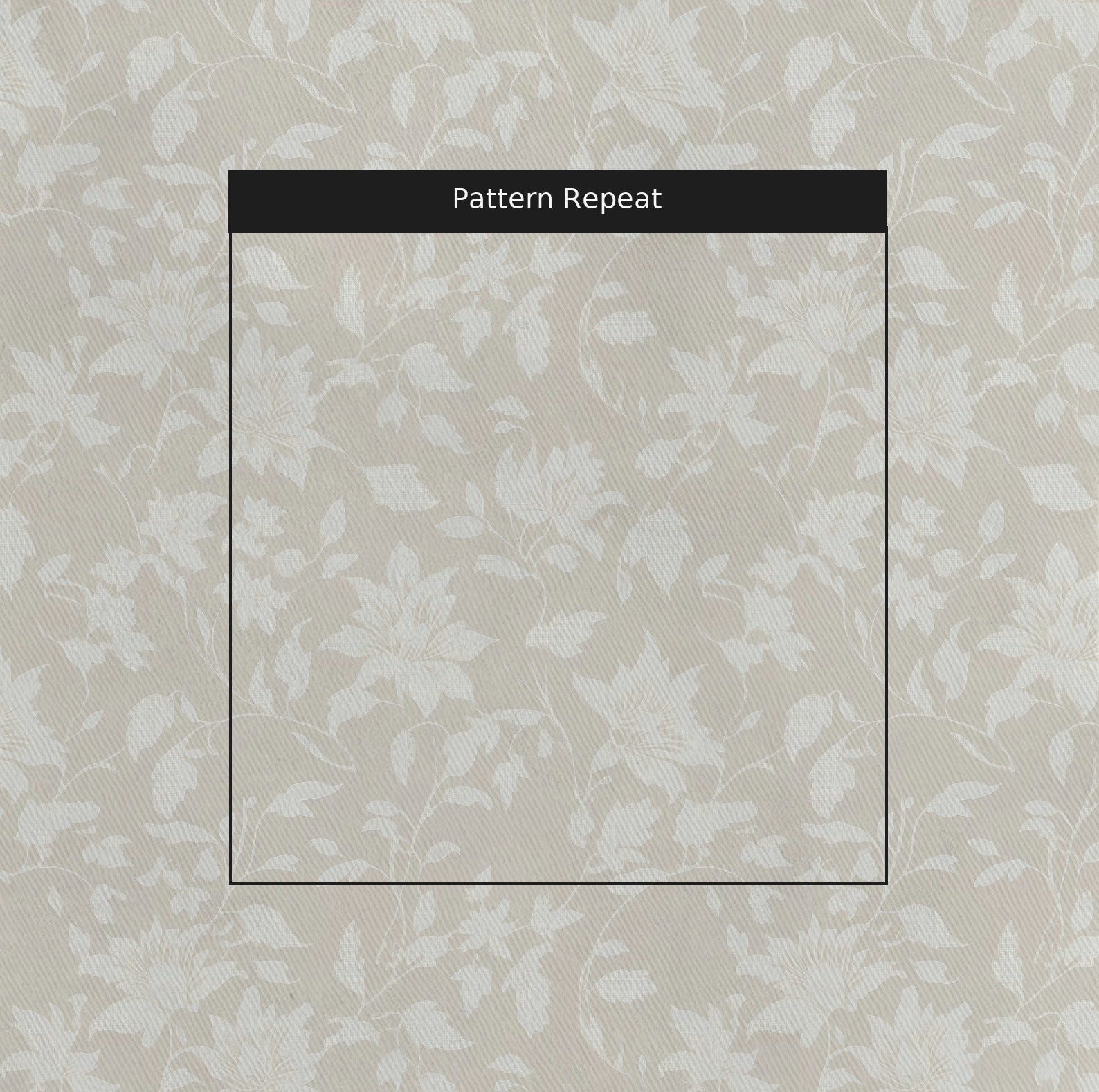 Riverbloom Fabric by the Yard — pattern repeat
