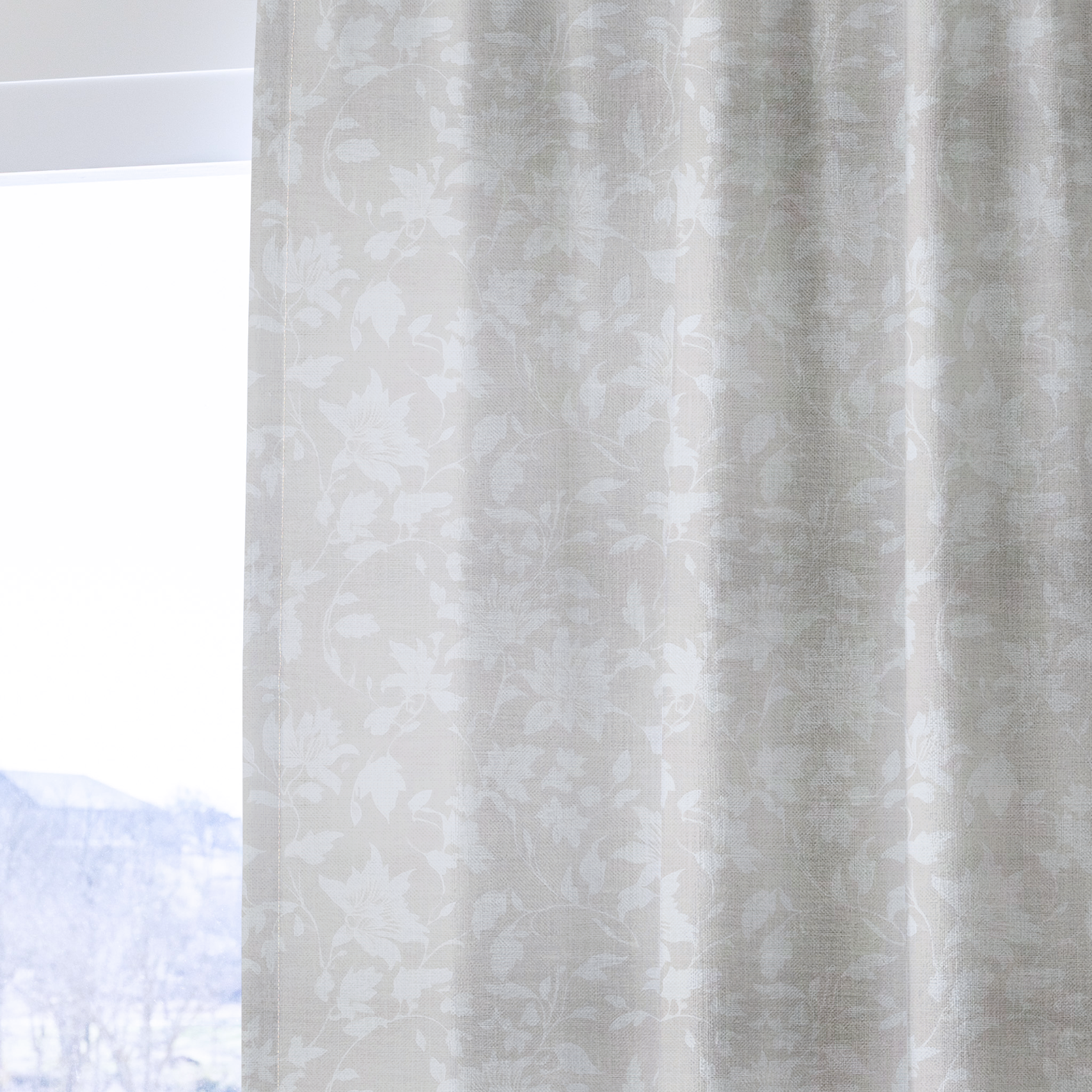 Riverbloom - Drapery — one panel