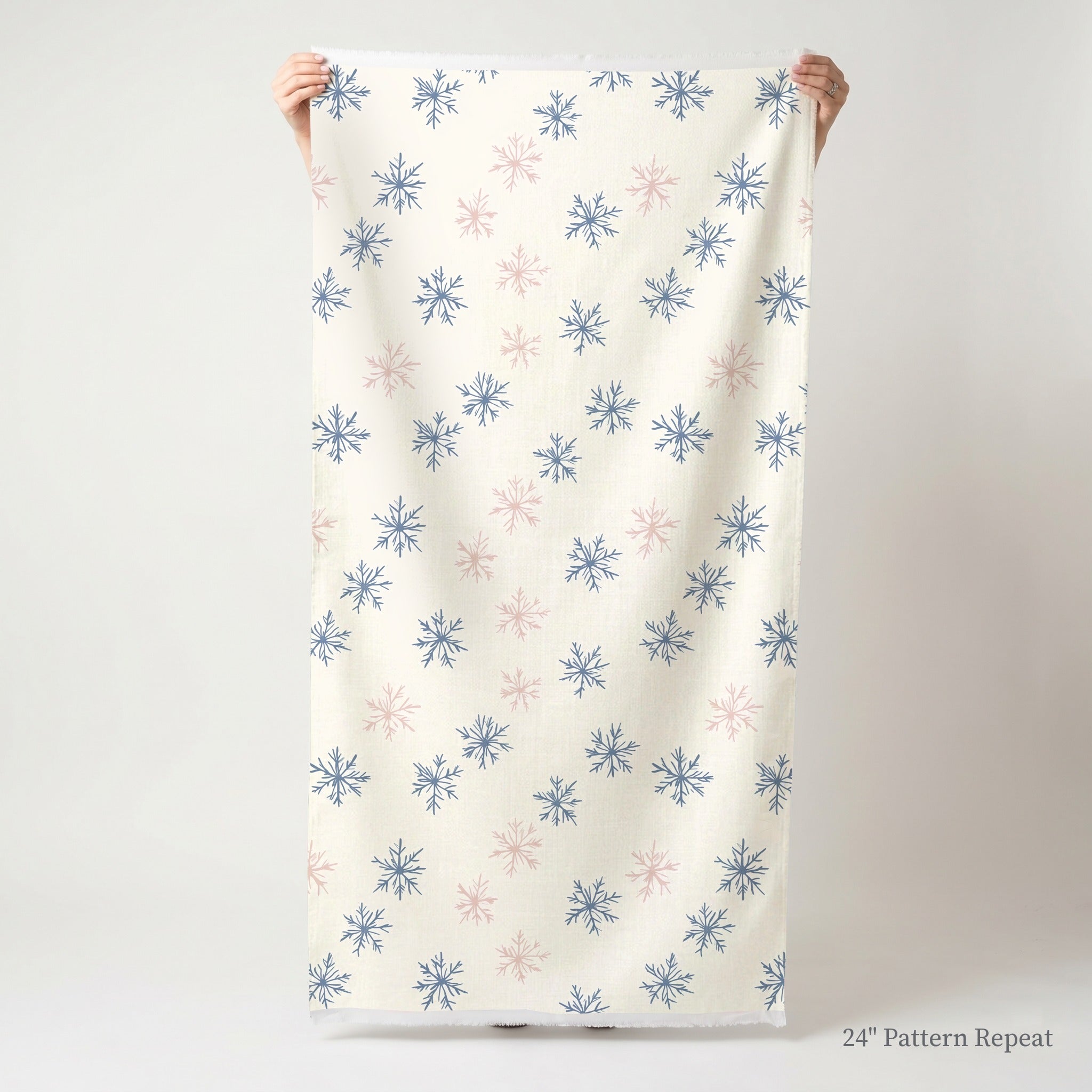 Arctic Bloom Fabric by the Yard