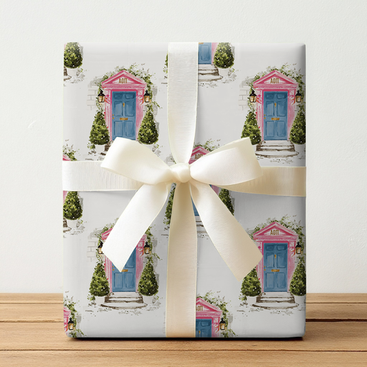 The Pi House Glows Bright - Wrapping Paper