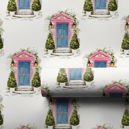 The Pi House Glows Bright - Wrapping Paper