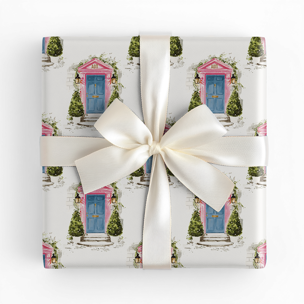 The Pi House Glows Bright - Wrapping Paper