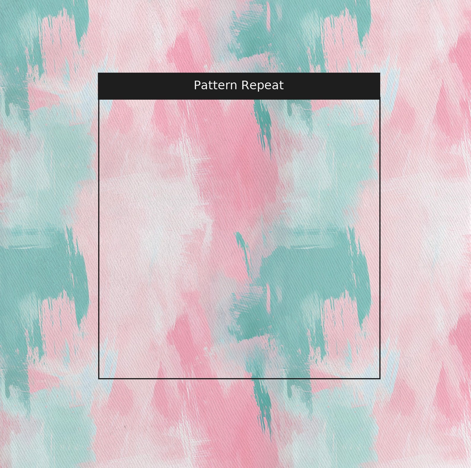 Spring Cascade Fabric by the Yard — pattern repeat