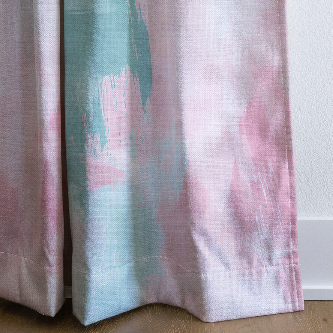 Spring Cascade - Drapery — corner closeup