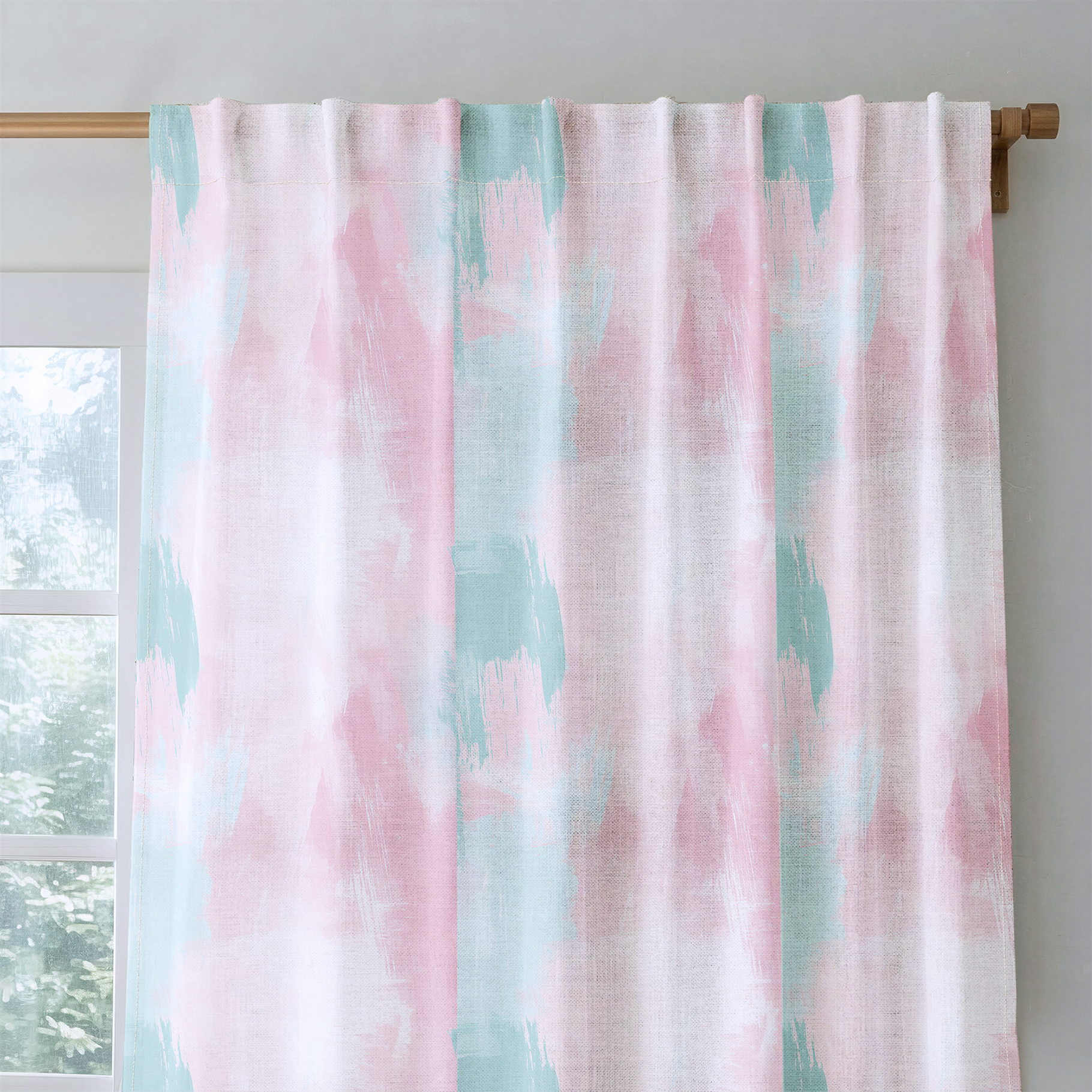 Spring Cascade - Drapery — rod