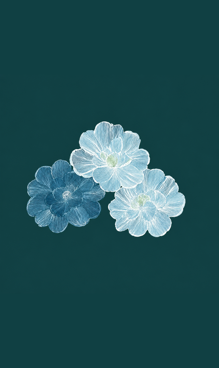 Hint Of Lime Florals - Tapestry