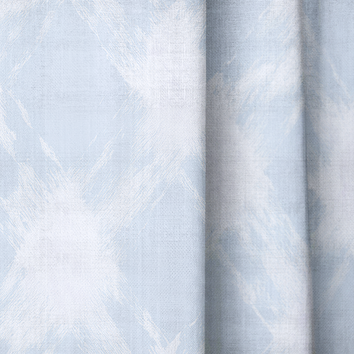 Checking In - Drapery — close up