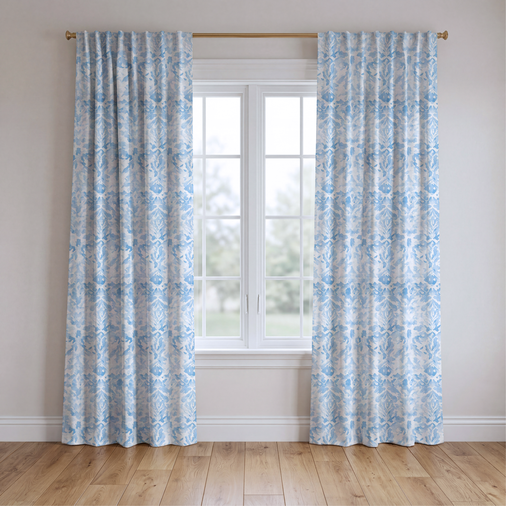 Hauffney - Drapery — two panels