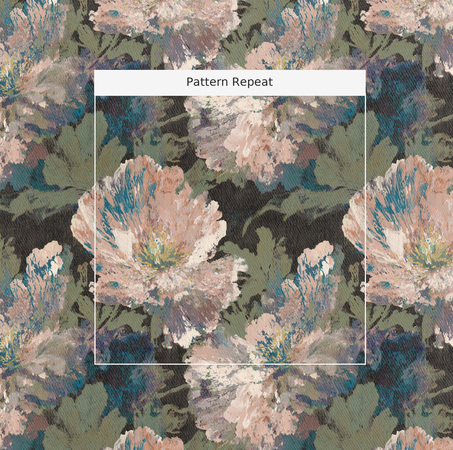 Blackmere Fabric by the Yard — pattern repeat