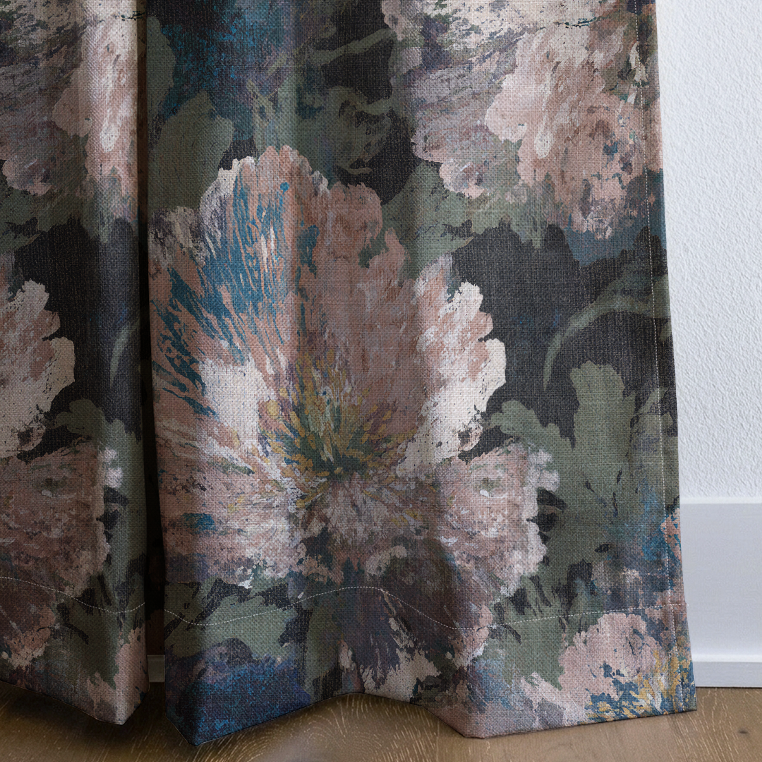 Blackmere - Drapery — corner closeup