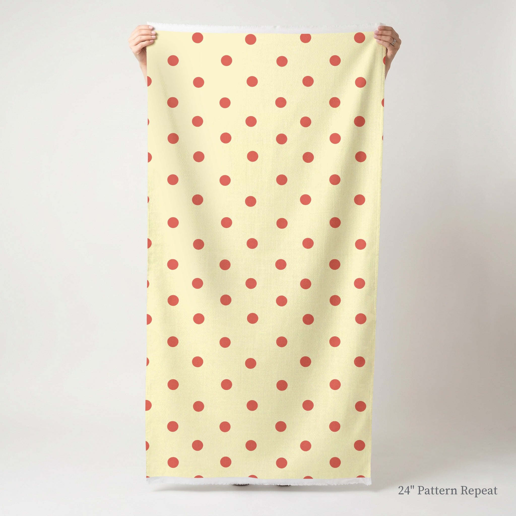 Dot of Blush Fabric by the Yard