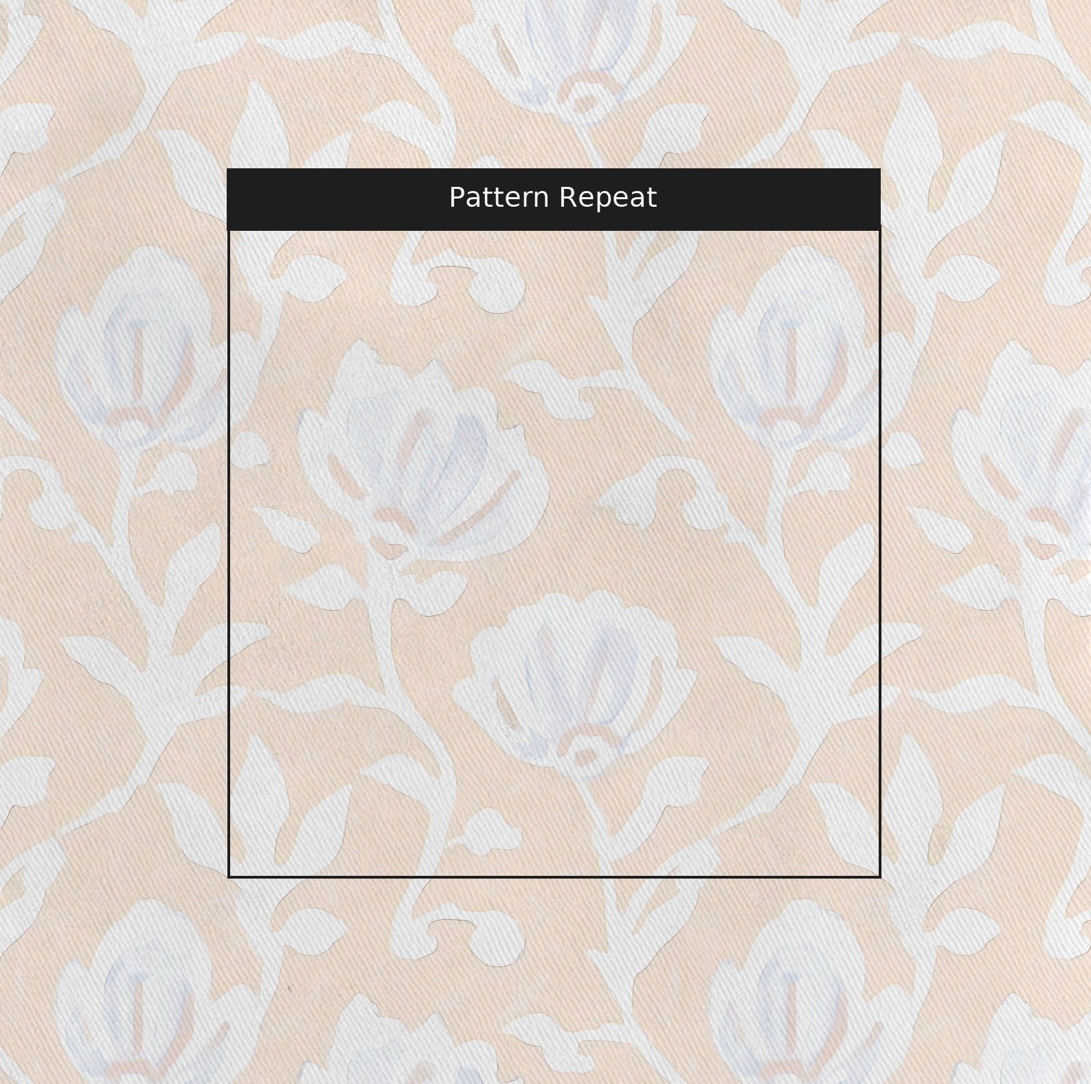 Hattie Fabric by the Yard — pattern repeat