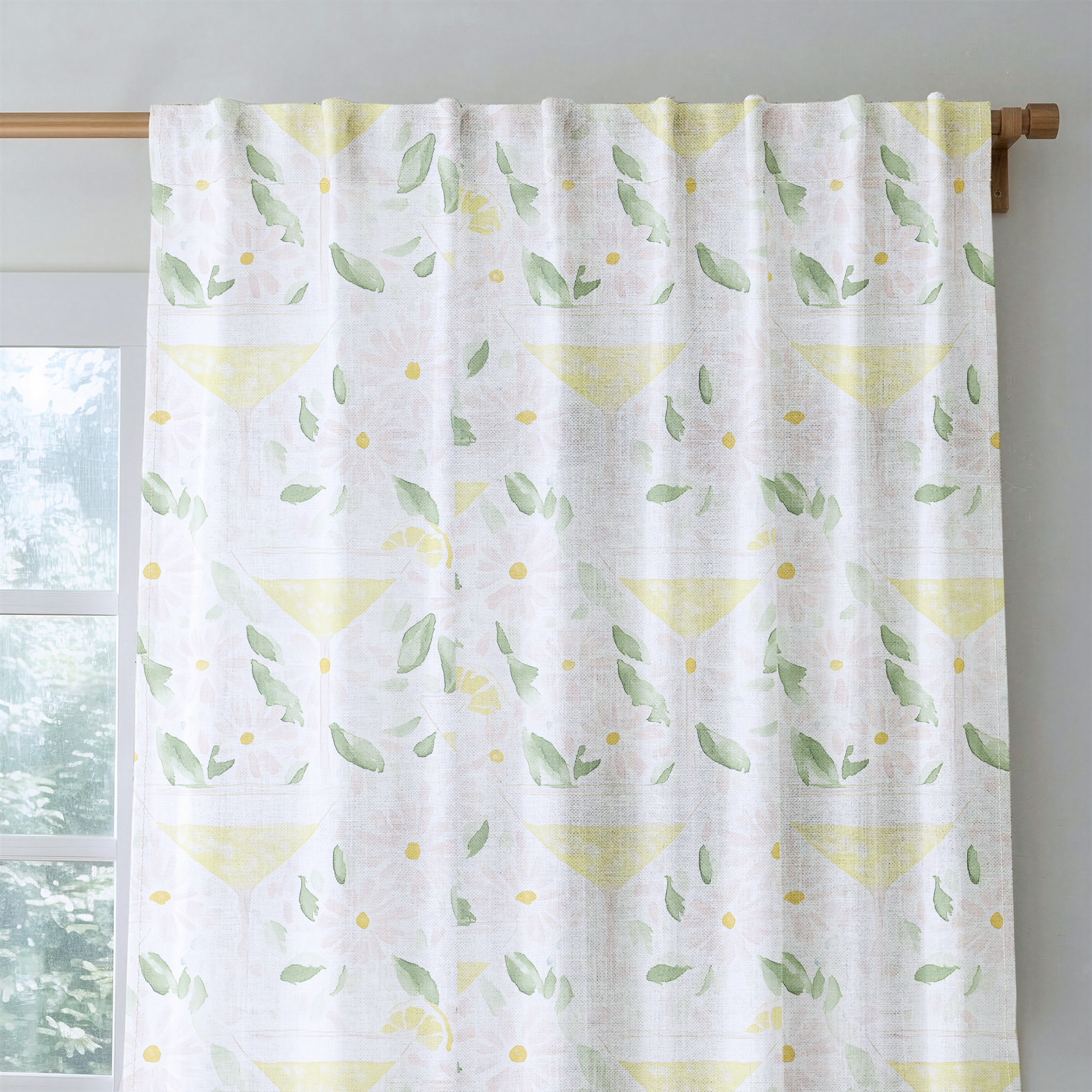 Citrus Chic - Drapery — rod