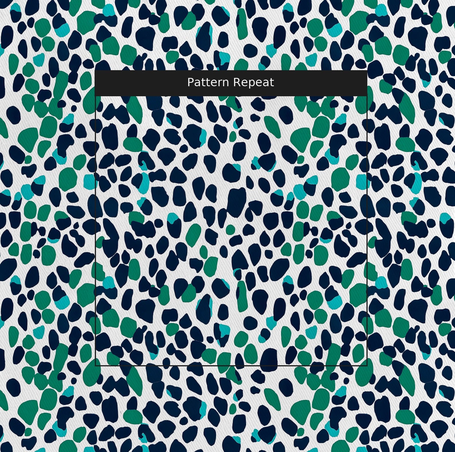 Savanna Splash Fabric by the Yard — pattern repeat