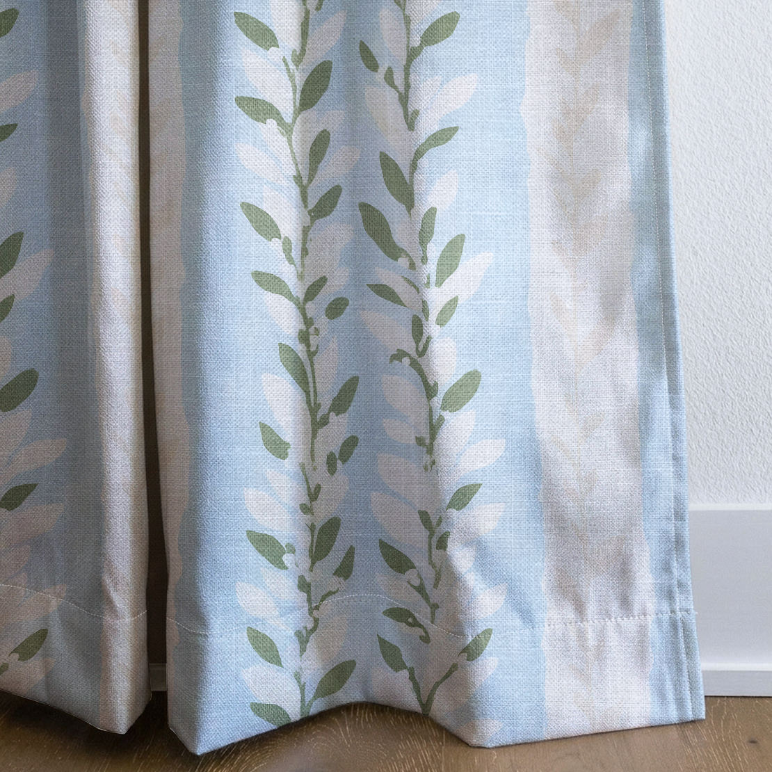Jill - Drapery — corner closeup