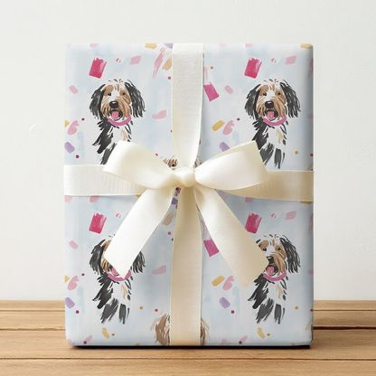 Odie Confetti-Wrapping Paper