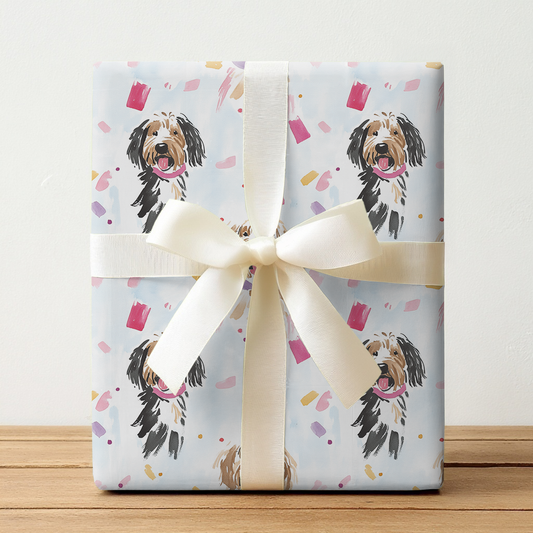 Odie Confetti-Wrapping Paper