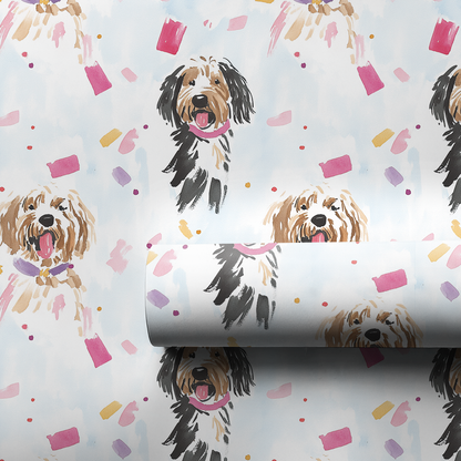 Odie Confetti-Wrapping Paper