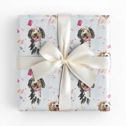 Odie Confetti-Wrapping Paper