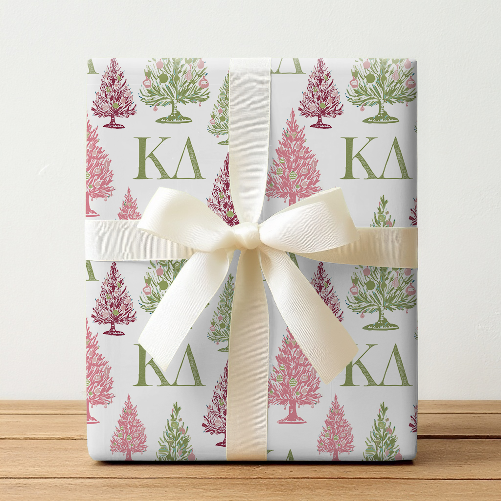 KD Christmas Pines - Wrapping Paper