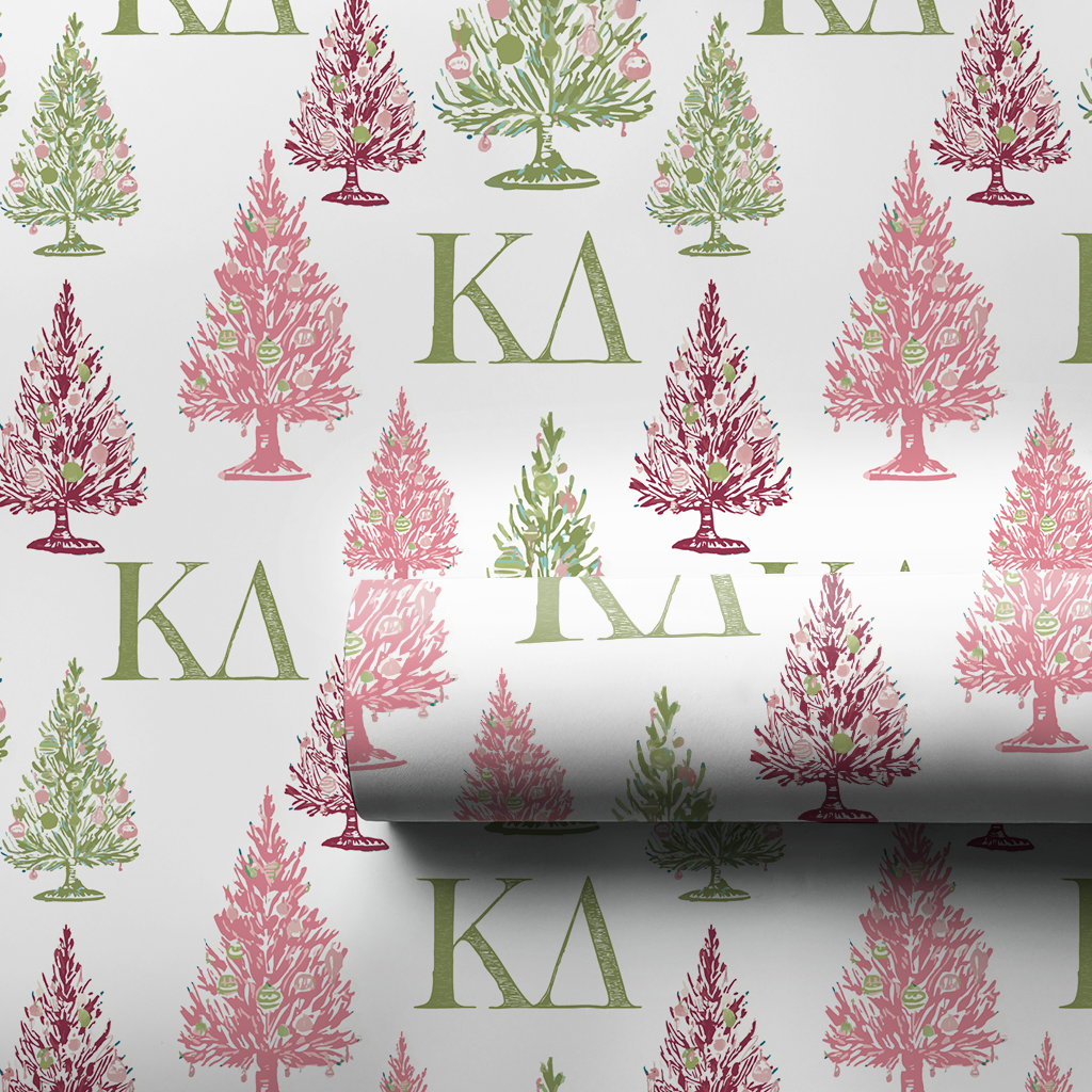 KD Christmas Pines - Wrapping Paper