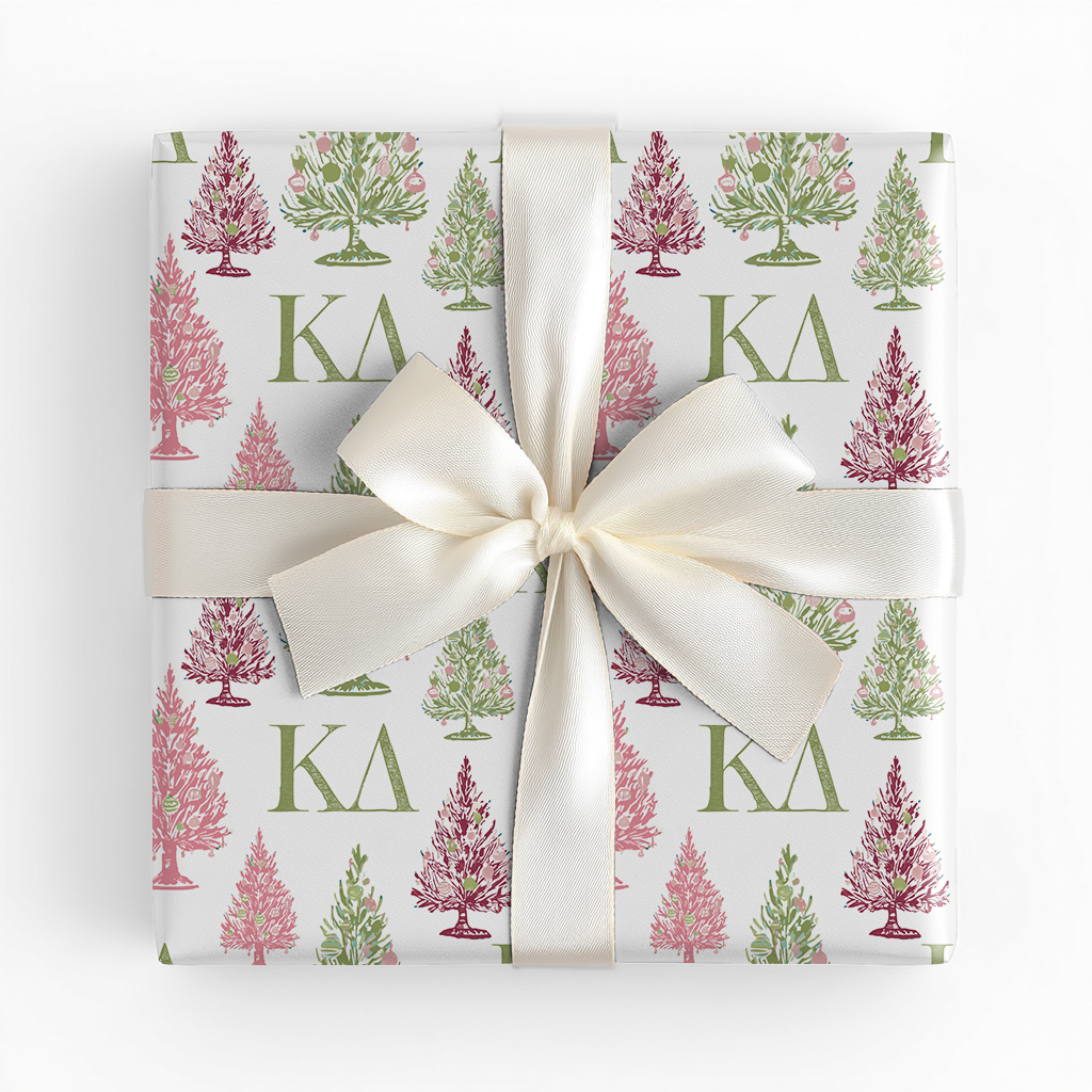 KD Christmas Pines - Wrapping Paper