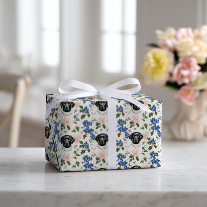 Jolly Labrador - Wrapping Paper