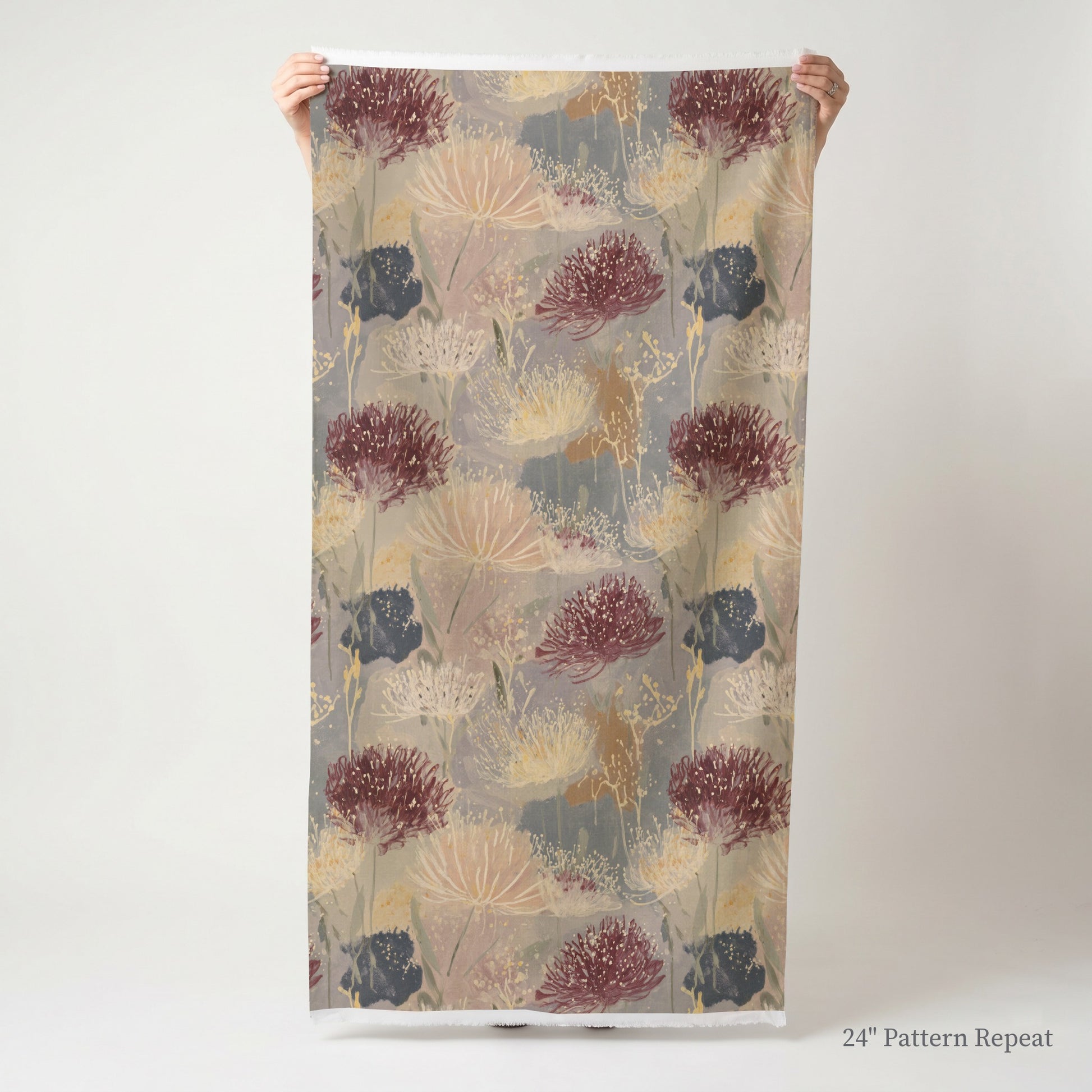 The Muted Meadow Fabric by the Yard