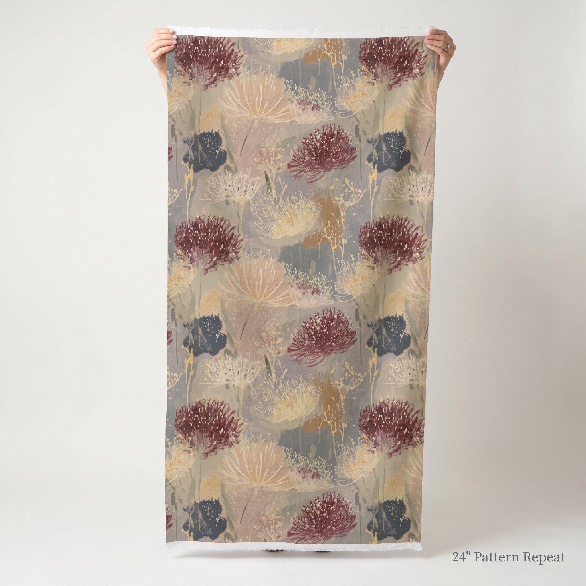 The Muted Meadow Fabric by the Yard