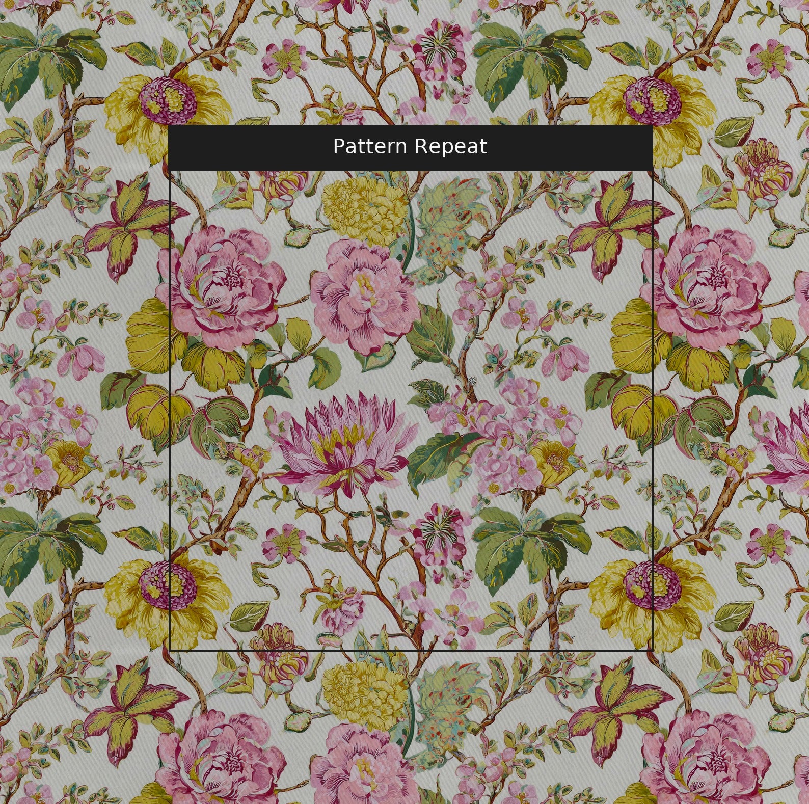 Lexee Fabric by the Yard — pattern repeat