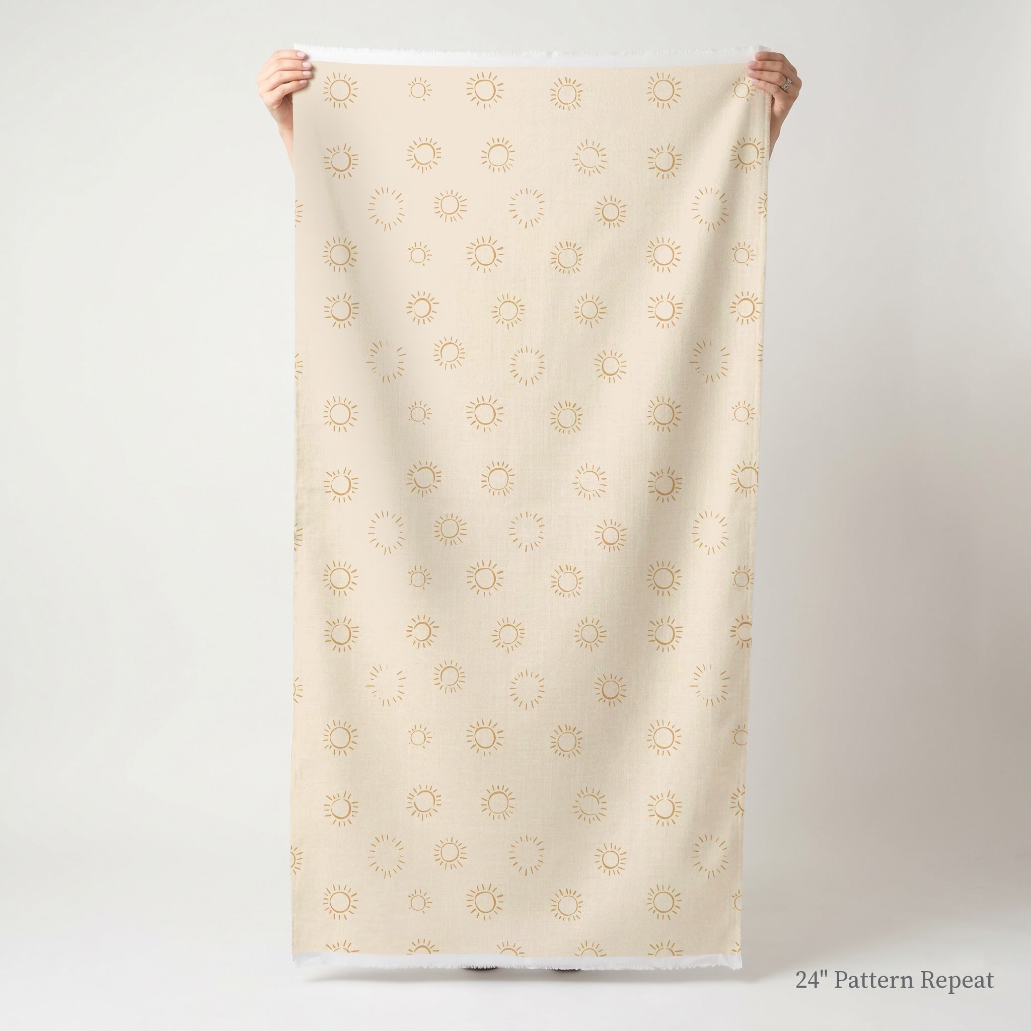 Golden Glow Fabric by the Yard