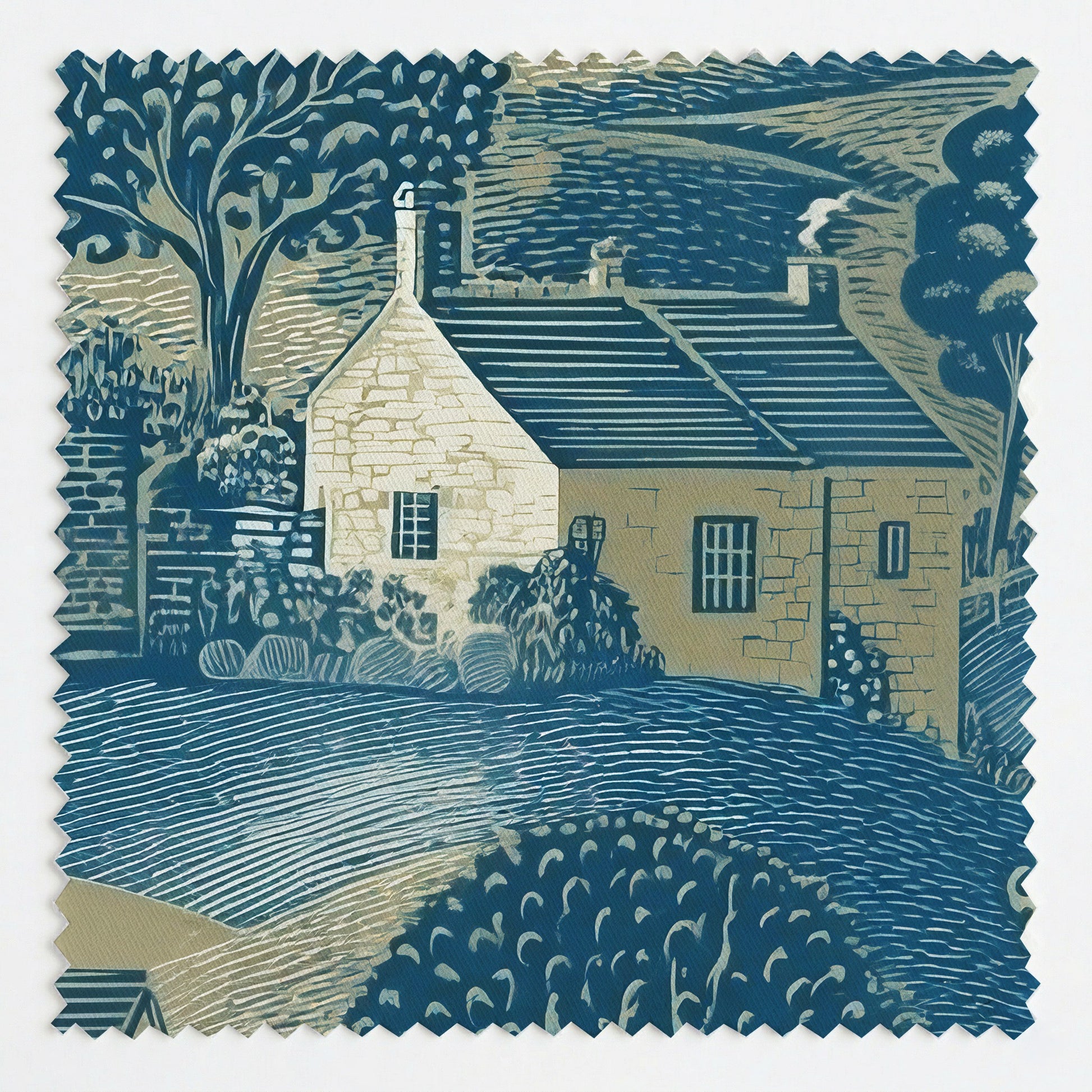 Meadow Line Fabric by the Yard