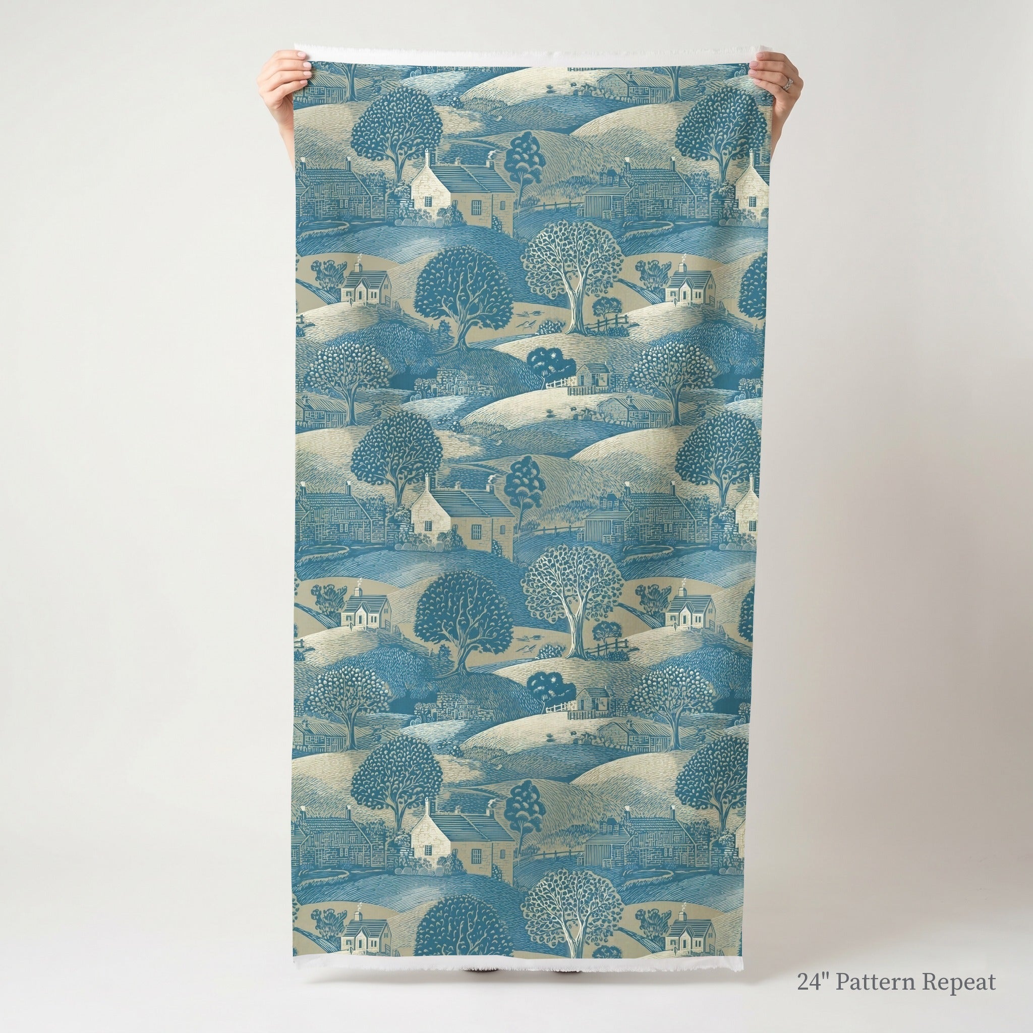 Meadow Line Fabric by the Yard