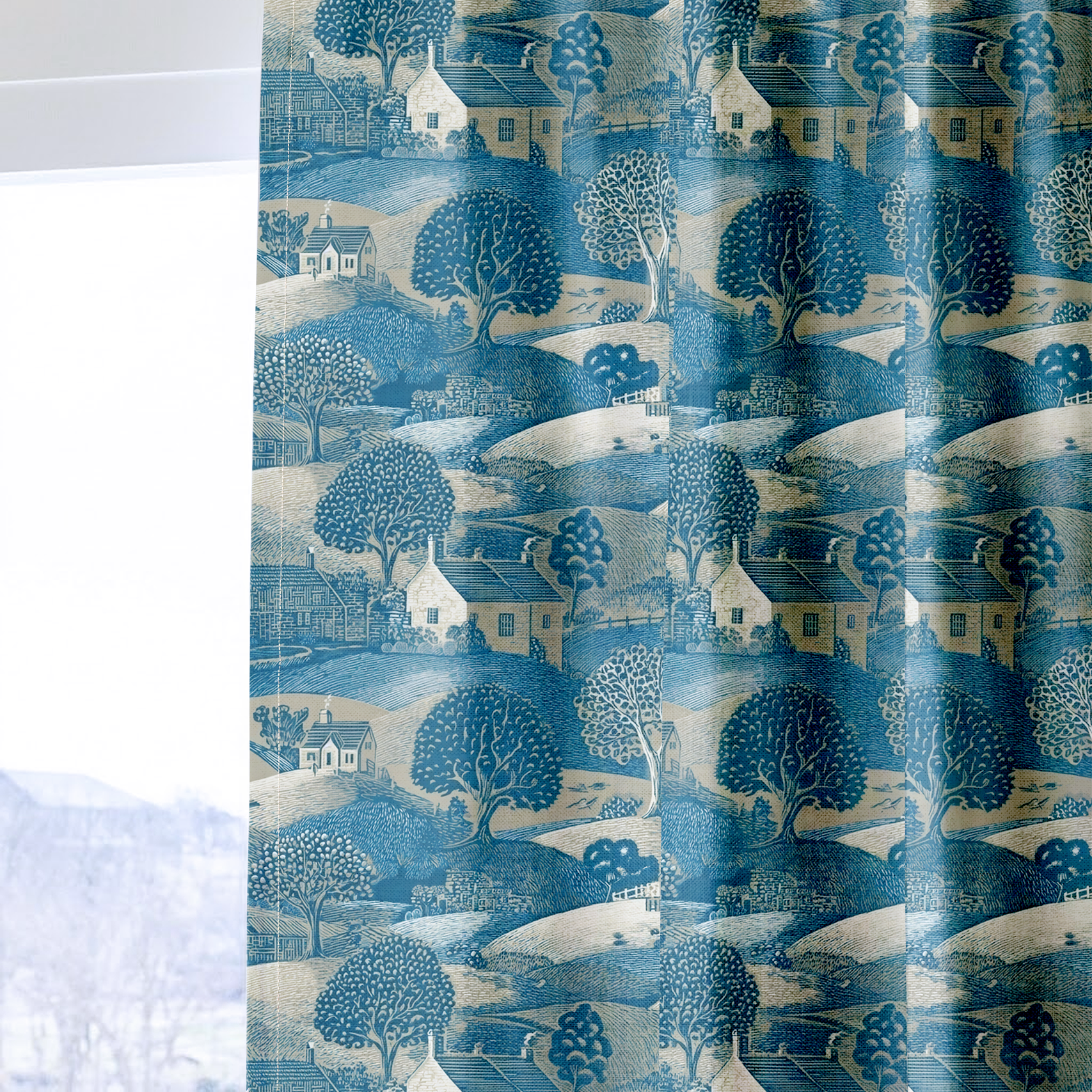 Meadow Line - Drapery — one panel