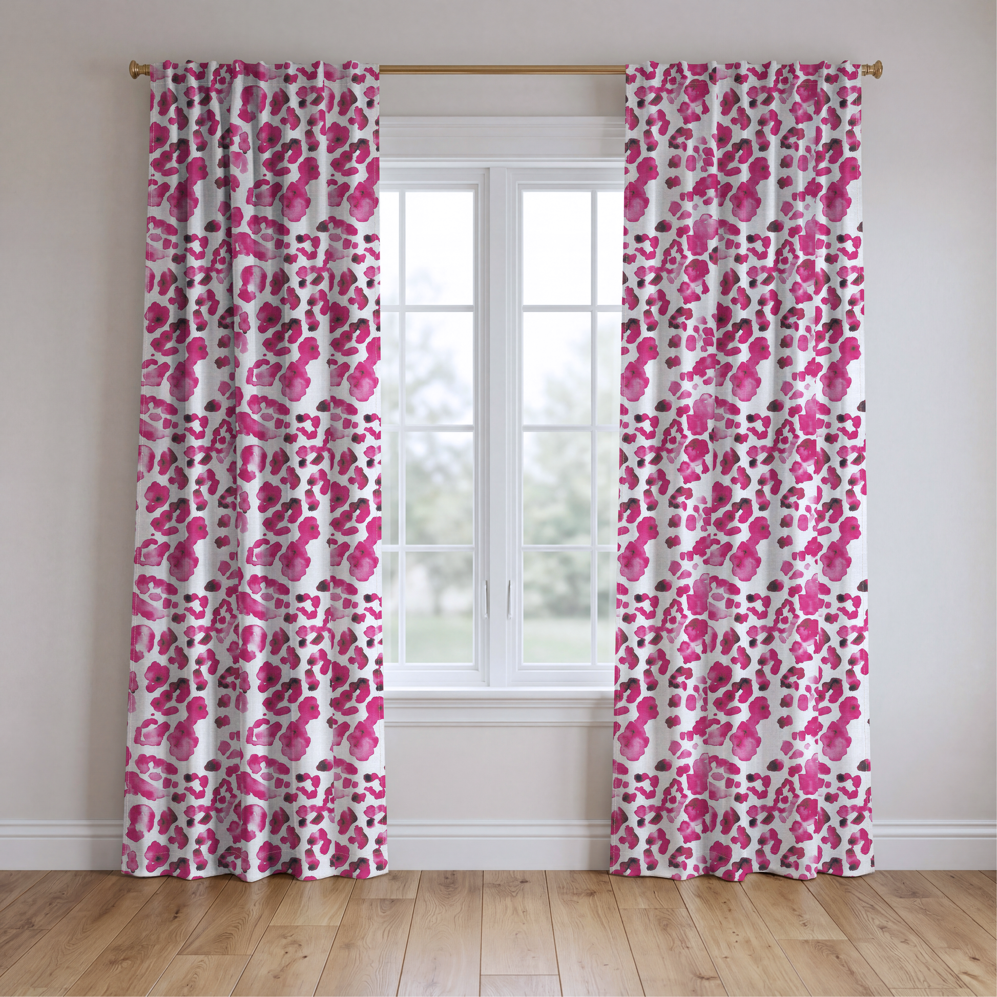 Lilly - Drapery — two panels