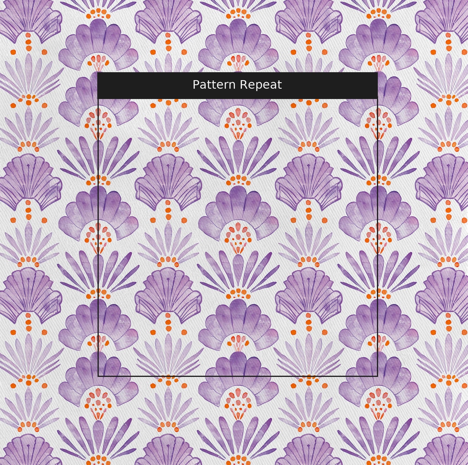Everly Fabric by the Yard — pattern repeat