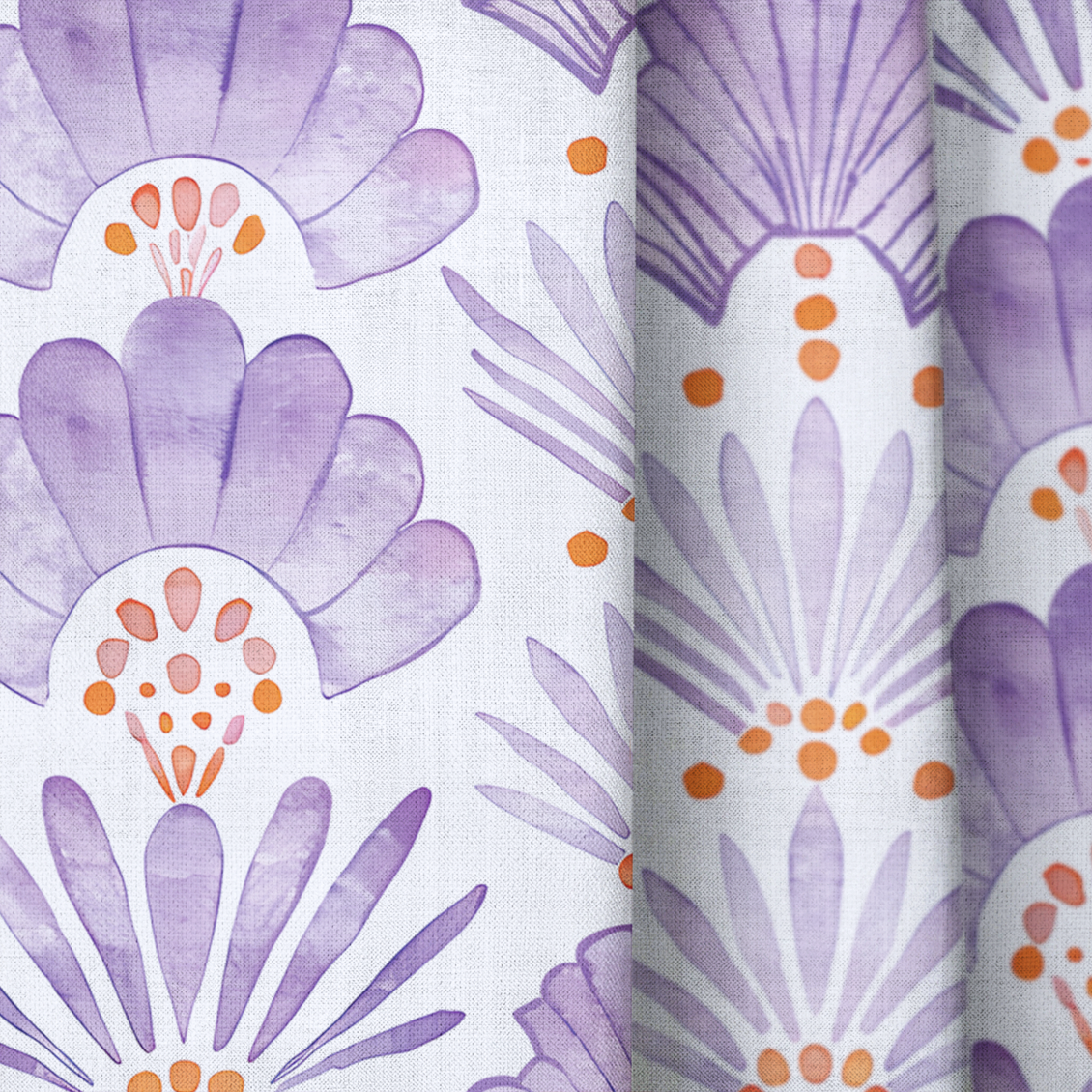 Everly - Drapery — close up