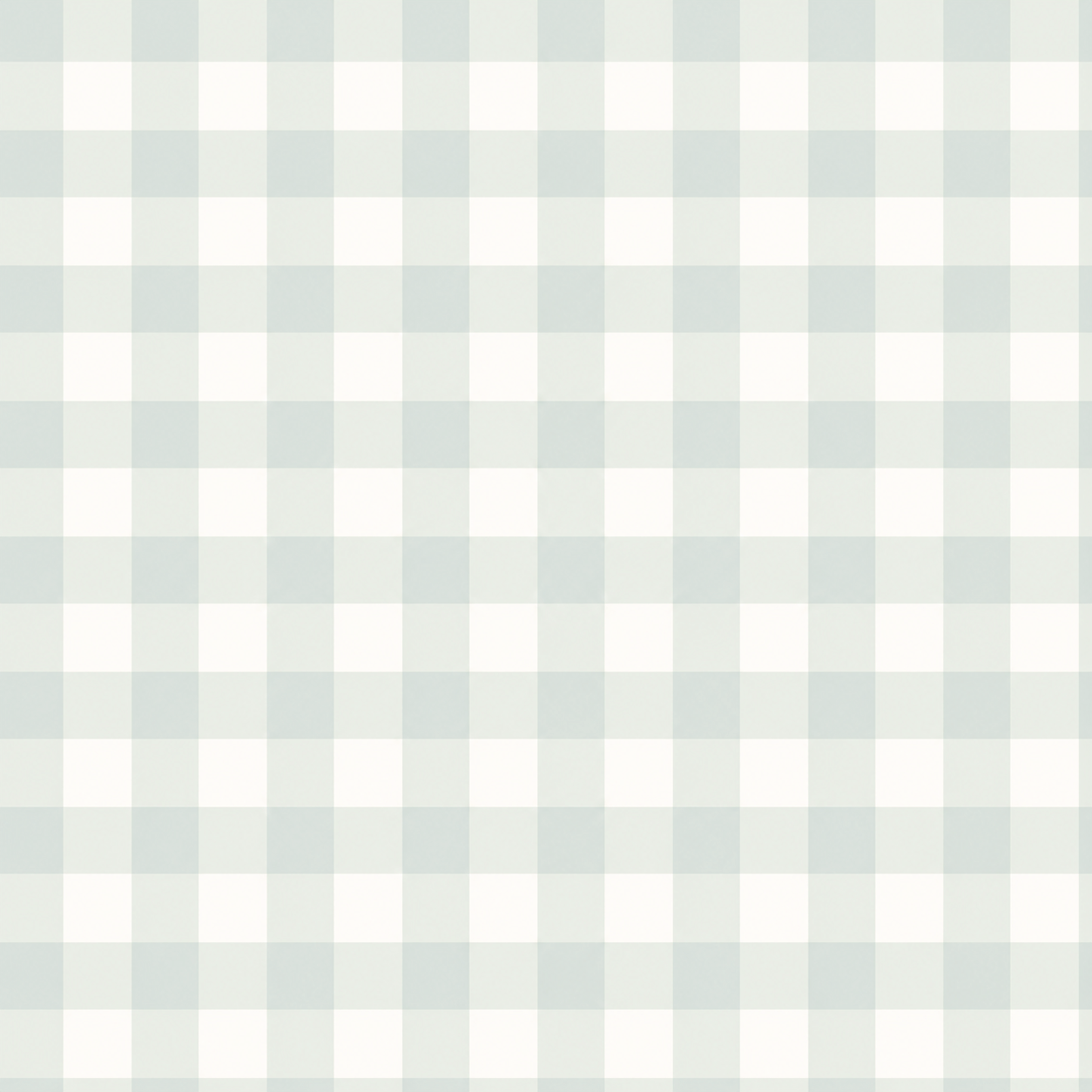 Mint To Be Sage Gingham Wallpaper
