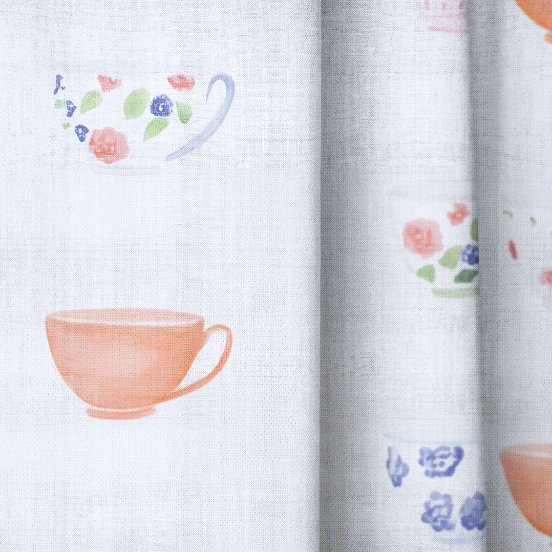 Spot of Tea - Drapery — close up